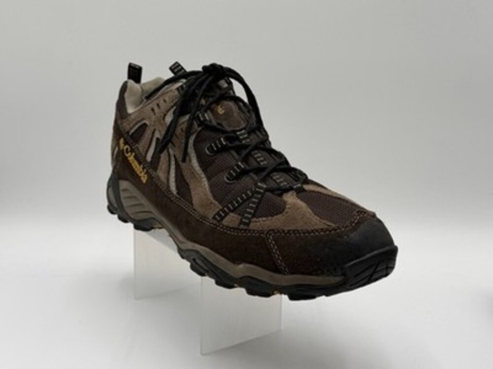 Columbia Fireline Low Trail Hiking Shoes Men's 12 Wide Brown Suede Outdoor